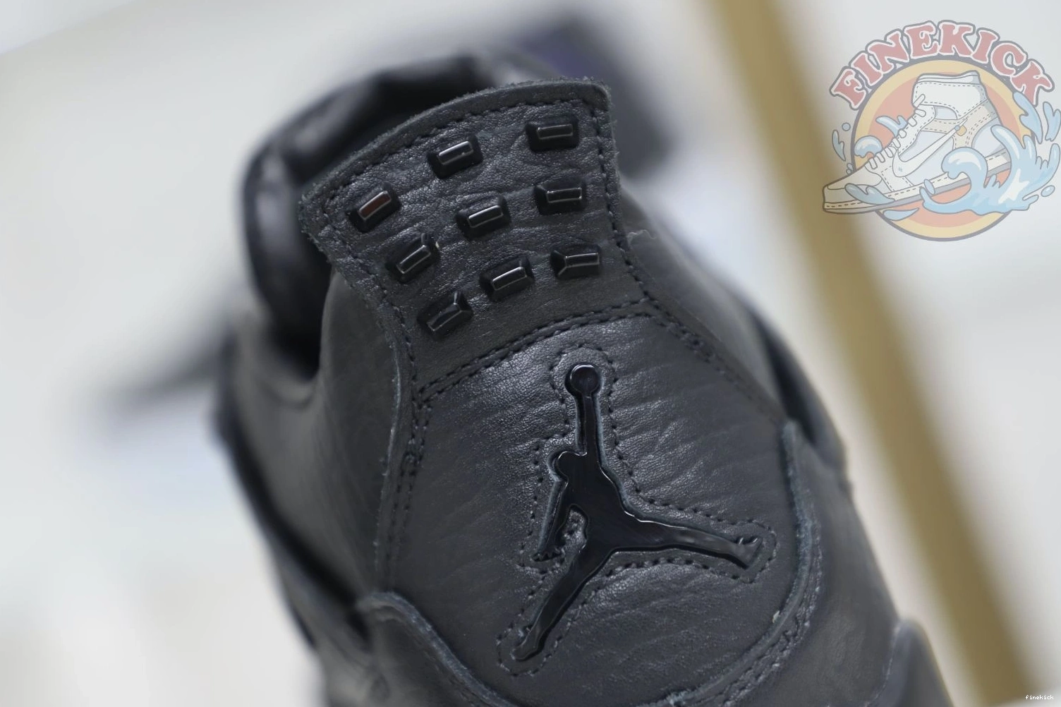 black Jordan retro Air ponyhair 4 Jordan 1018